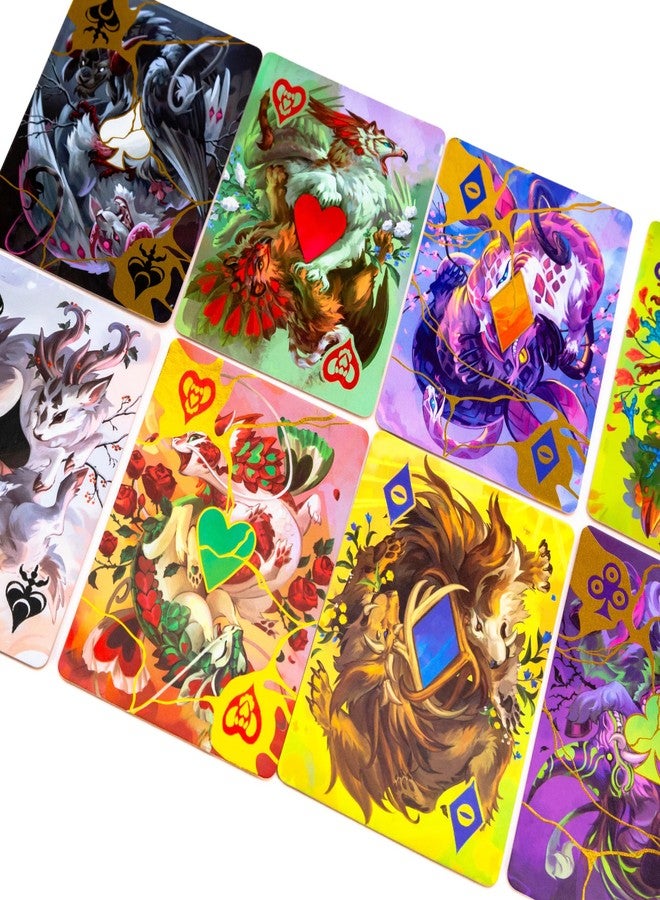 Pandasaurus Games Beasts Card Game - Cooperative Teamwork, Strategy & Tension, Limited Communication Puzzle with Challenging Gameplay for Kids & Adults, Ages 12+, 2-6 Players, 30 Minute Playtime - Image 3